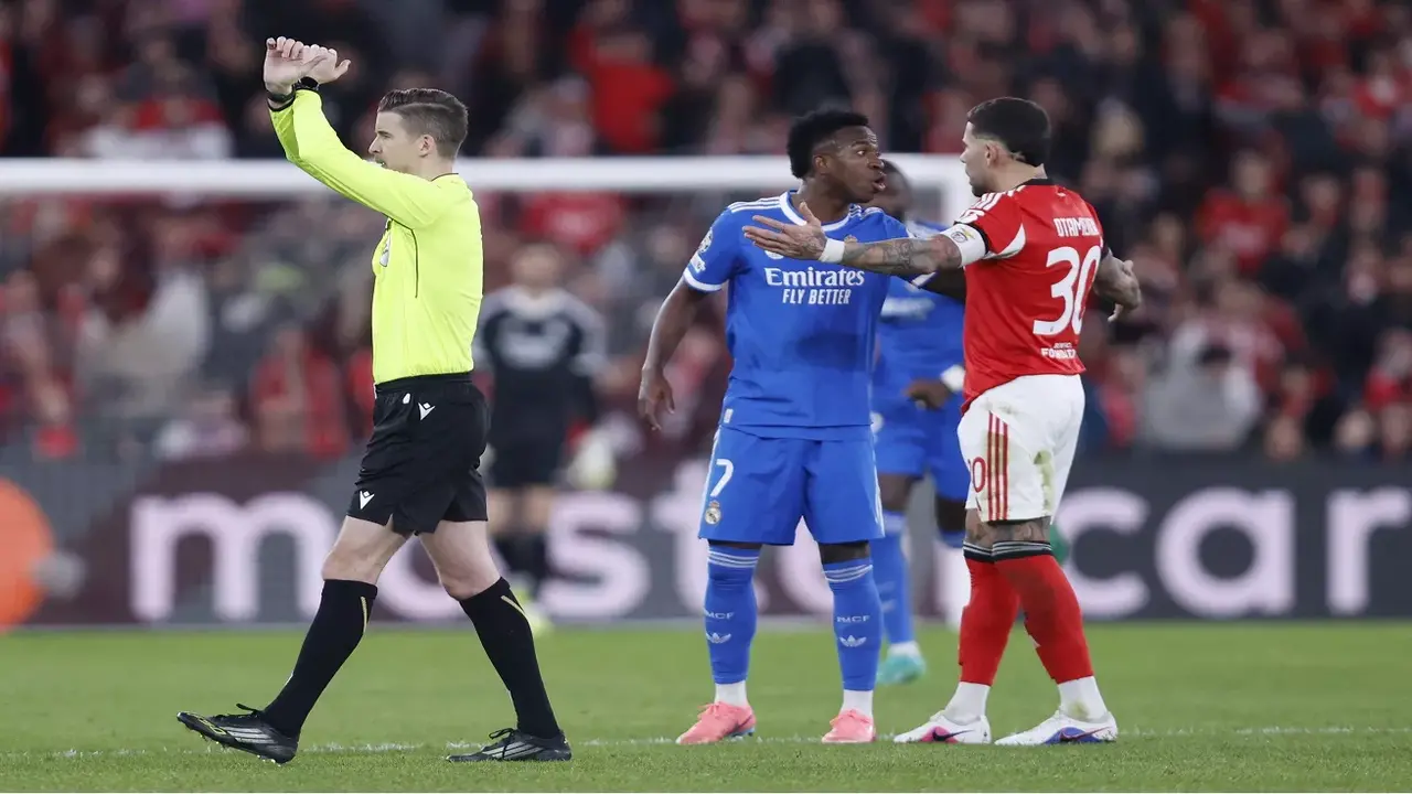 ماذا قال فينيسيوس بعد فوز ريال مدريد على بنفيكا في سانتياجو برنابيو؟